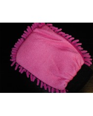 Gant micro fibre chenille