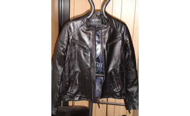 Repigmentation blouson cuir en noir - Estheticuir